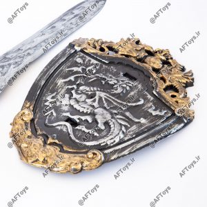 close up view of Super Star Toy Sword And Shield Set