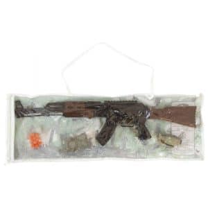 کلاش به همراه لوازم جانبی در کیف