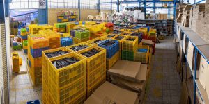 نمای انبار قطعات اسباب بازی