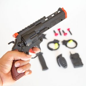 پخش و تولید عمده اسباب بازی پسرانه هفت تیر پلیسی ای اف تویز