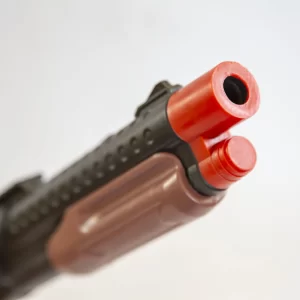 لوله تفنگ تپانچه از نمای نزدیک