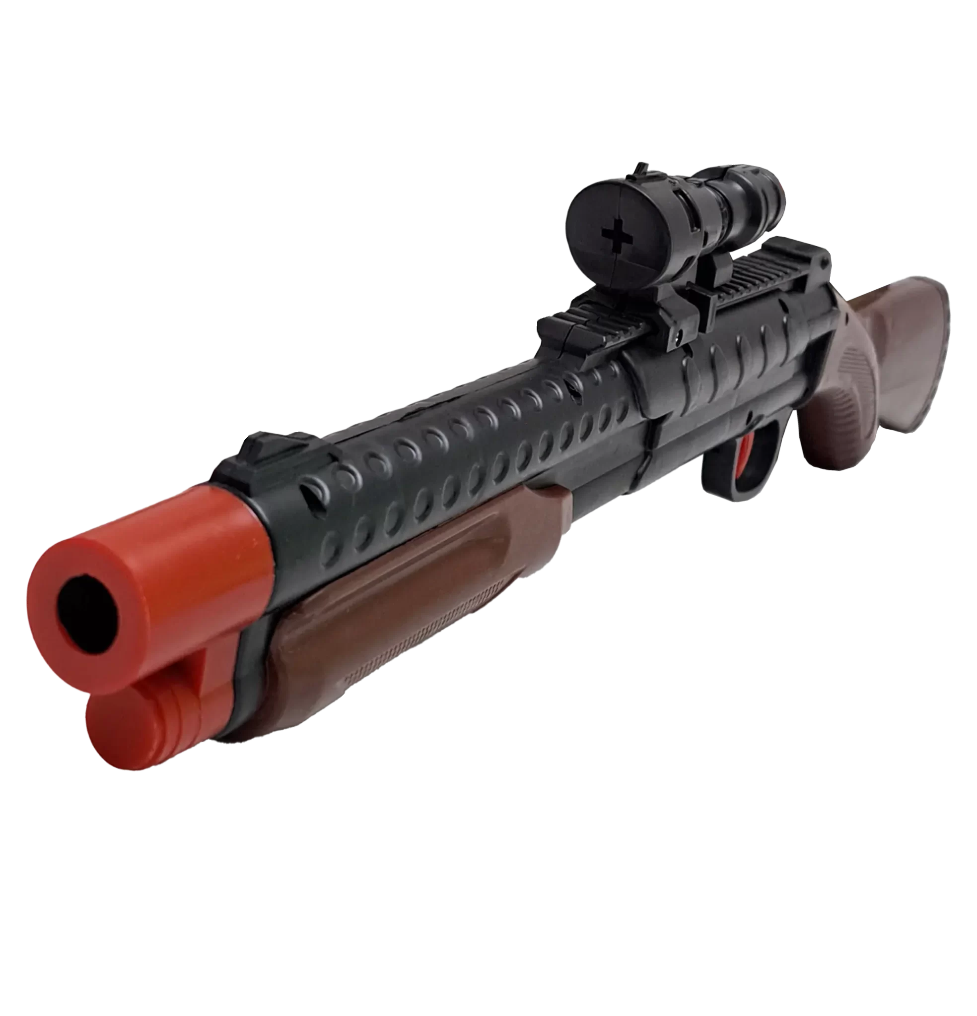 Dual-purpose-shotgun-close-up شاتگان دو کاره کارتی از نمای نزدیک