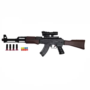 کلاش دوربین دار همراه با گلوله های پلاستیکی